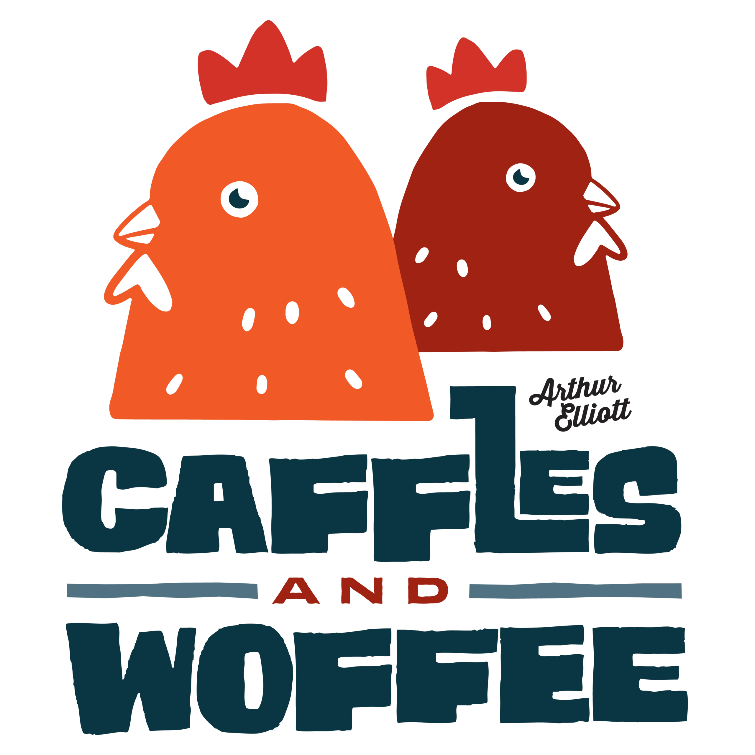 Caffles & Woffee Logo